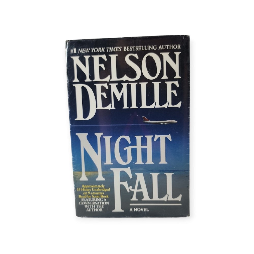 Night Fall A Novel by Nelson‎ DeMille 2004 Unabridged 9 Cassette Set New Sealed
